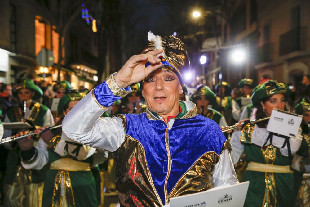 La cavalcada dels Reis Mags a Sant Cugat. FOTO: Yves Dimant