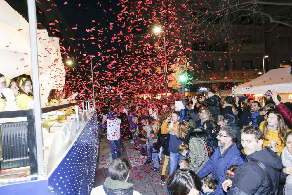 La cavalcada dels Reis Mags a Sant Cugat. FOTO: Yves Dimant