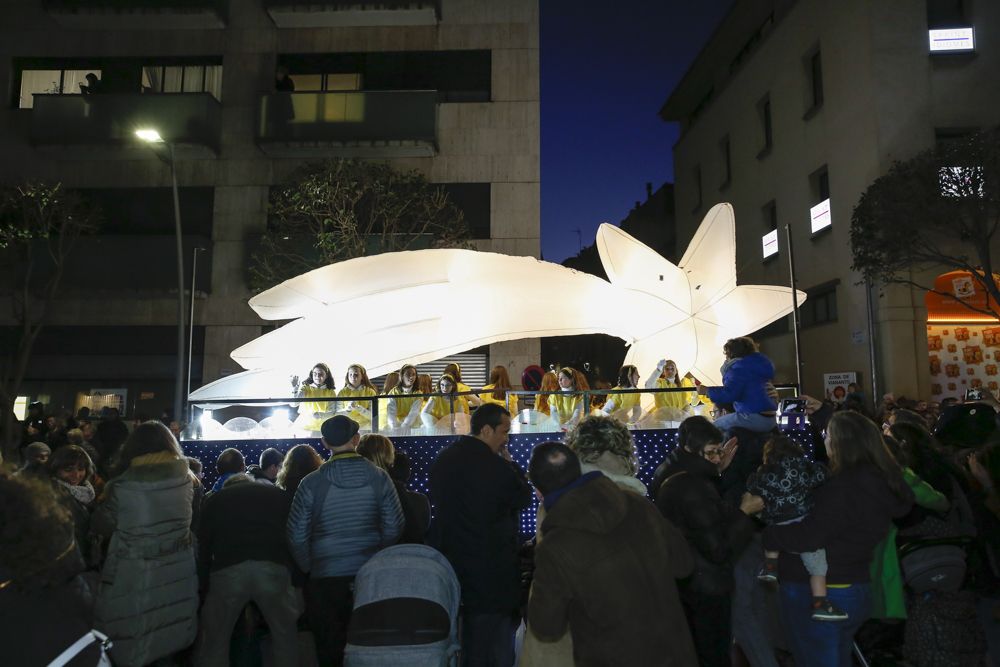 La cavalcada dels Reis Mags a Sant Cugat. FOTO: Yves Dimant