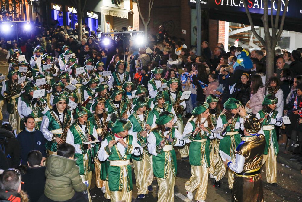 La cavalcada dels Reis Mags a Sant Cugat. FOTO: Yves Dimant