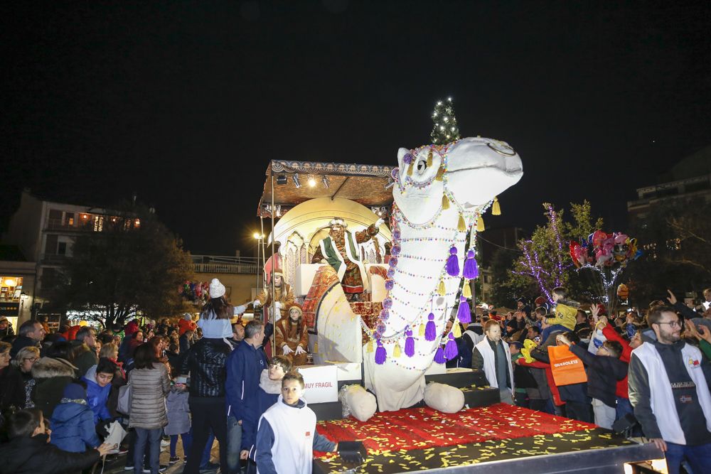 La cavalcada dels Reis Mags a Sant Cugat. FOTO: Yves Dimant