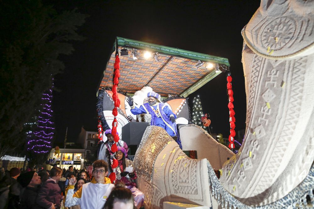 La cavalcada dels Reis Mags a Sant Cugat. FOTO: Yves Dimant