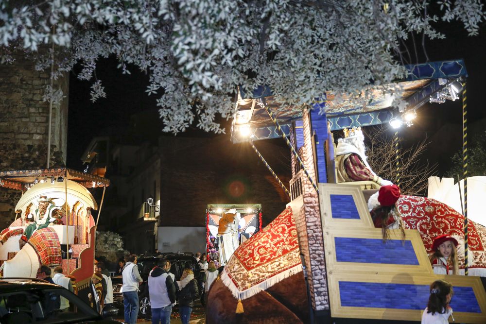La cavalcada dels Reis Mags a Sant Cugat. FOTO: Yves Dimant