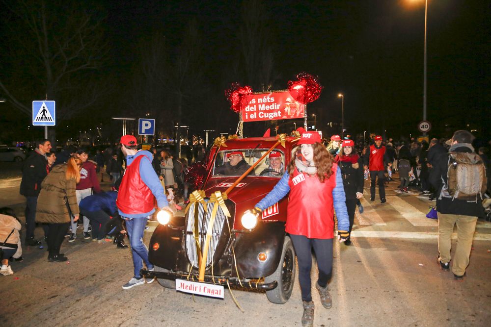 La cavalcada dels Reis Mags a Sant Cugat. FOTO: Yves Dimant