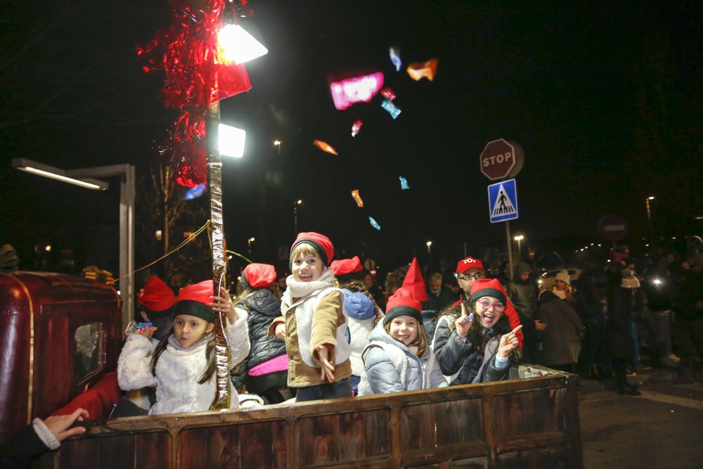La cavalcada dels Reis Mags a Sant Cugat. FOTO: Yves Dimant