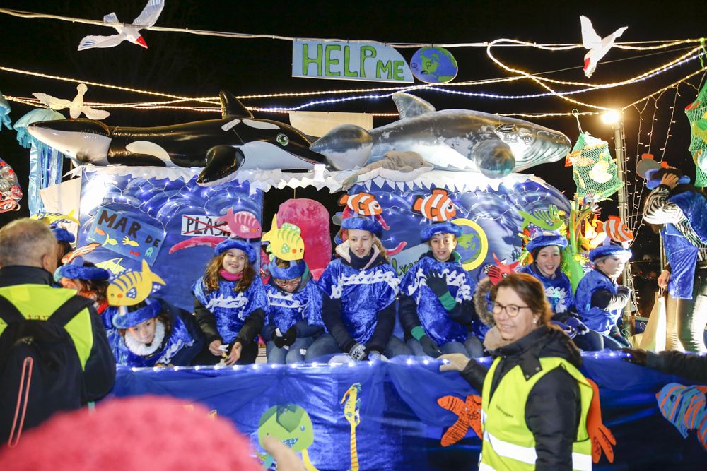 La cavalcada dels Reis Mags a Sant Cugat. FOTO: Yves Dimant