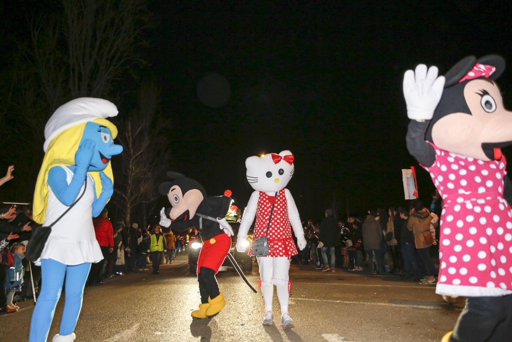 La cavalcada dels Reis Mags a Sant Cugat. FOTO: Yves Dimant