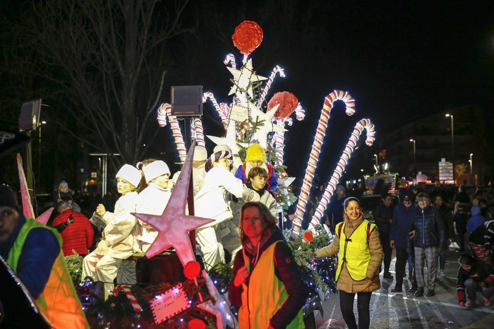 La cavalcada dels Reis Mags a Sant Cugat. FOTO: Yves Dimant