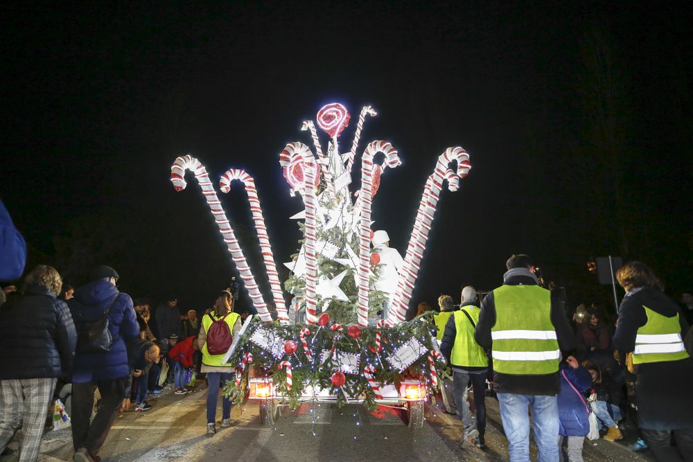 La cavalcada dels Reis Mags a Sant Cugat. FOTO: Yves Dimant