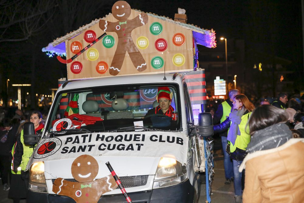 La cavalcada dels Reis Mags a Sant Cugat. FOTO: Yves Dimant