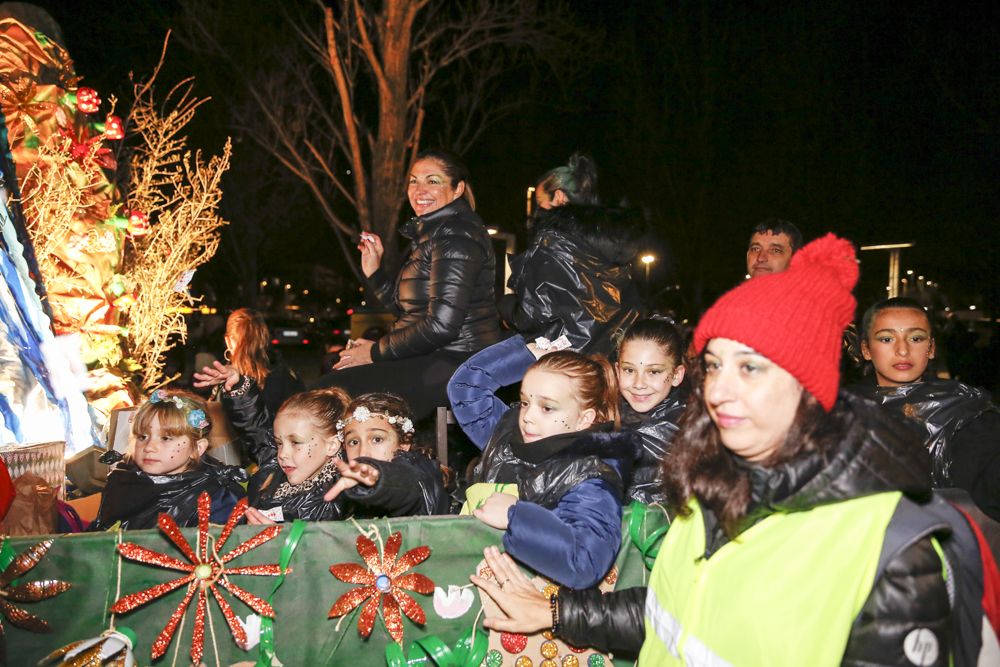 La cavalcada dels Reis Mags a Sant Cugat. FOTO: Yves Dimant