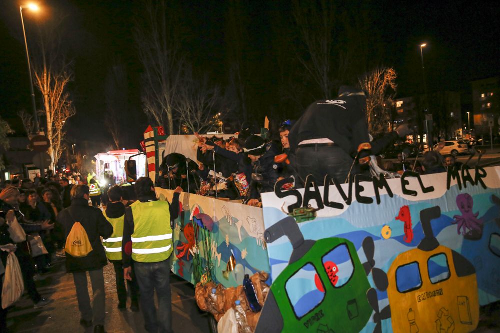 La cavalcada dels Reis Mags a Sant Cugat. FOTO: Yves Dimant
