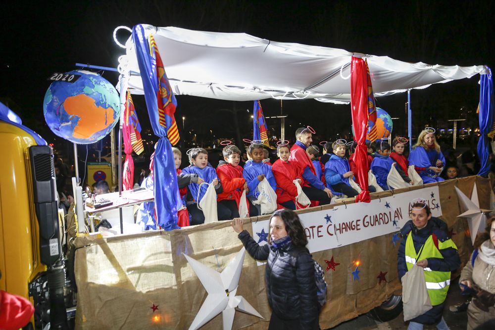 La cavalcada dels Reis Mags a Sant Cugat. FOTO: Yves Dimant