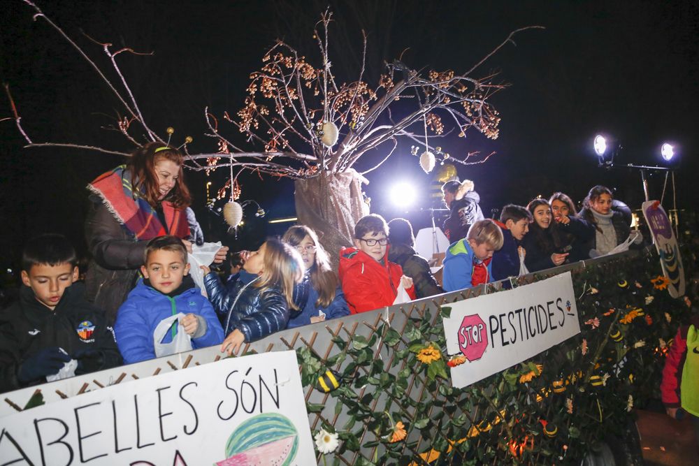 La cavalcada dels Reis Mags a Sant Cugat. FOTO: Yves Dimant