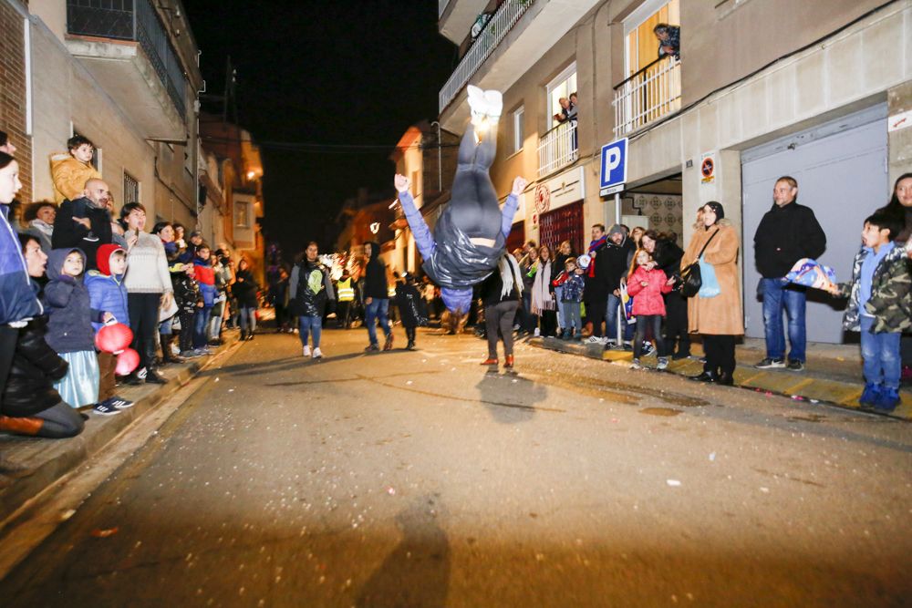 La cavalcada dels Reis Mags a Sant Cugat. FOTO: Yves Dimant