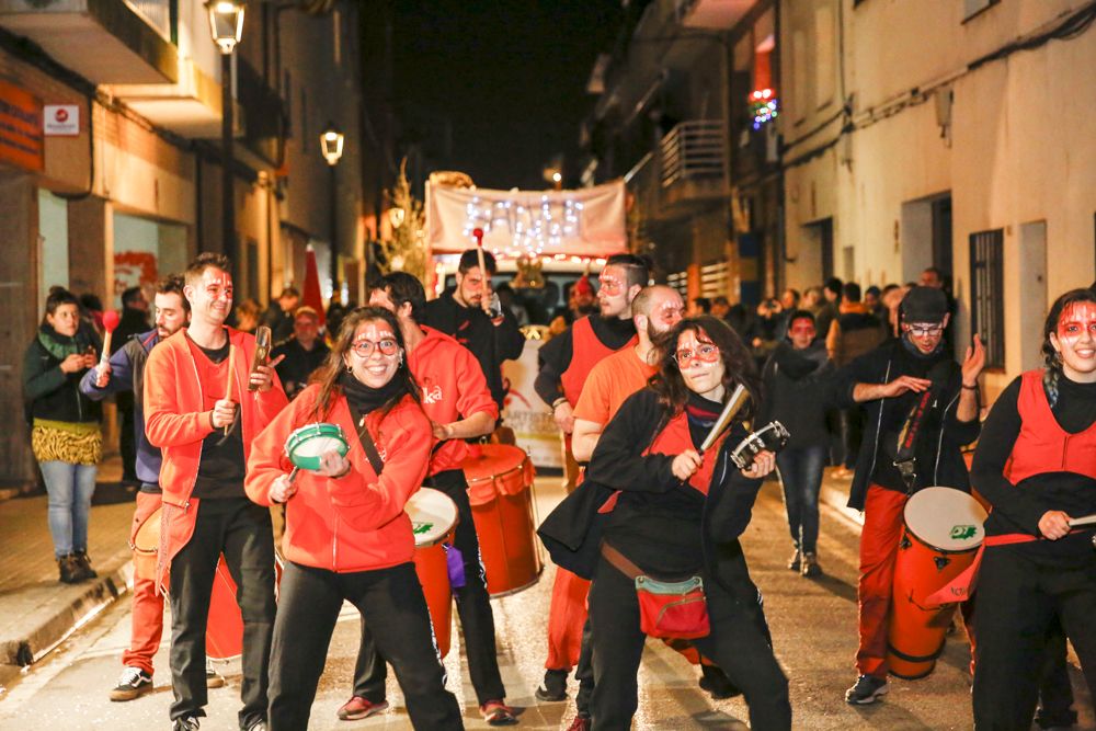La cavalcada dels Reis Mags a Sant Cugat. FOTO: Yves Dimant