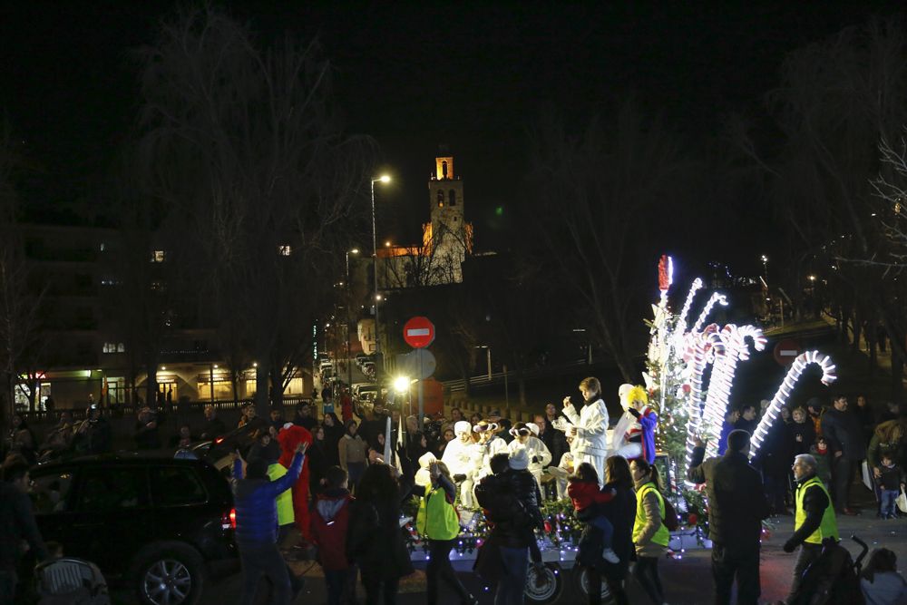 La cavalcada dels Reis Mags a Sant Cugat. FOTO: Yves Dimant