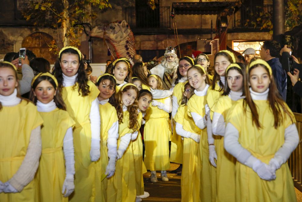 La cavalcada dels Reis Mags a Sant Cugat. FOTO: Yves Dimant