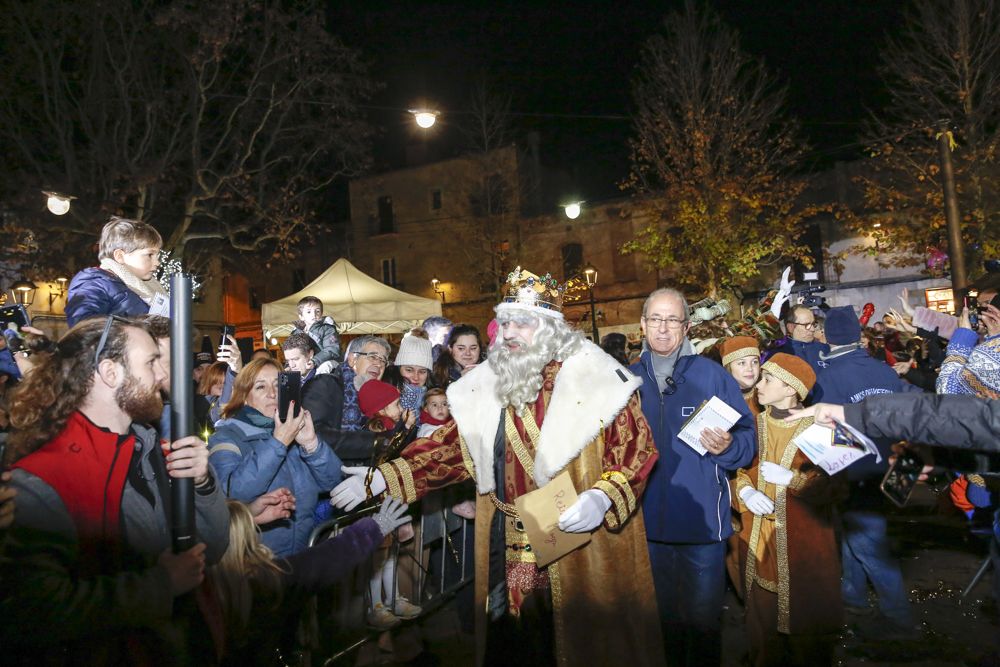 La cavalcada dels Reis Mags a Sant Cugat. FOTO: Yves Dimant