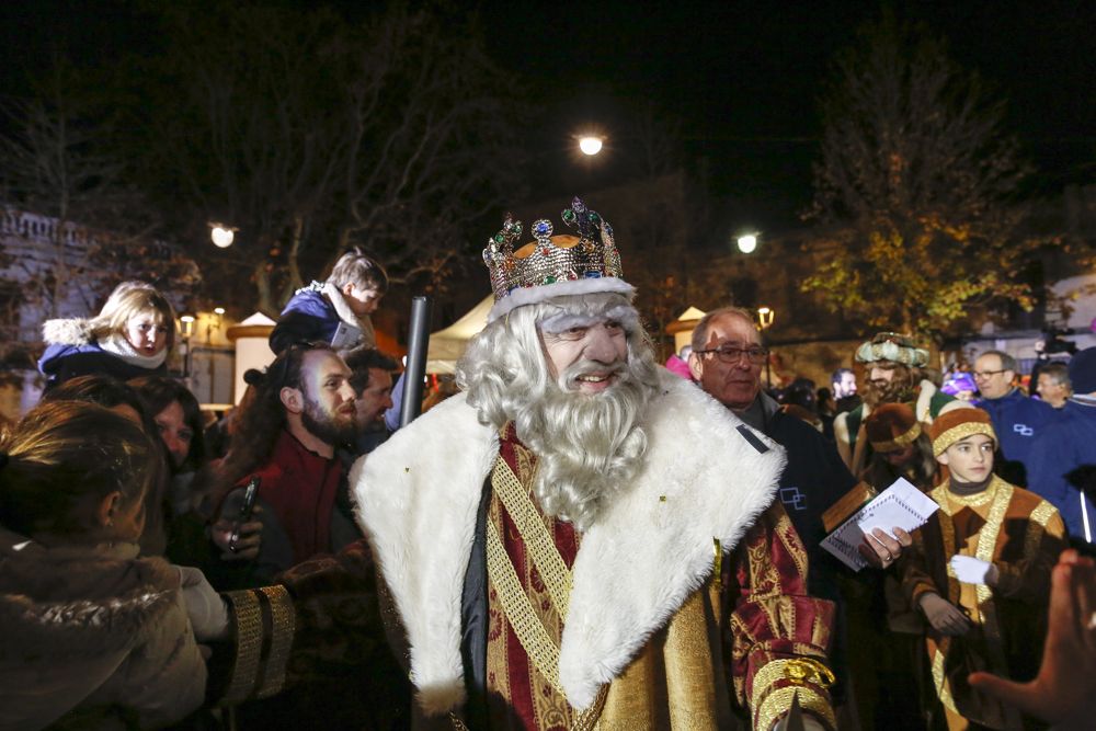 La cavalcada dels Reis Mags a Sant Cugat. FOTO: Yves Dimant