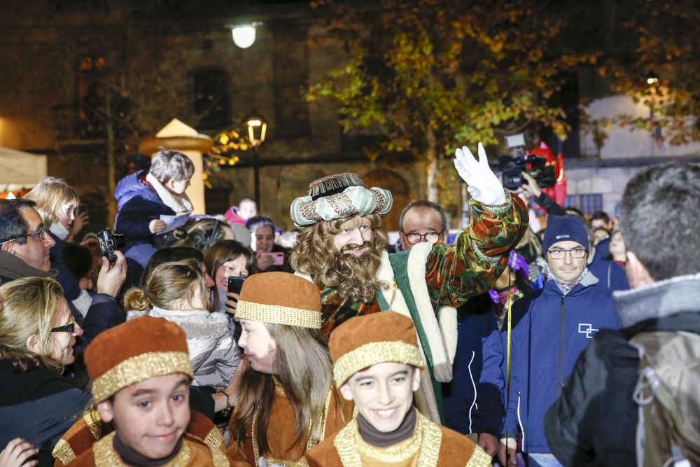 La cavalcada dels Reis Mags a Sant Cugat. FOTO: Yves Dimant