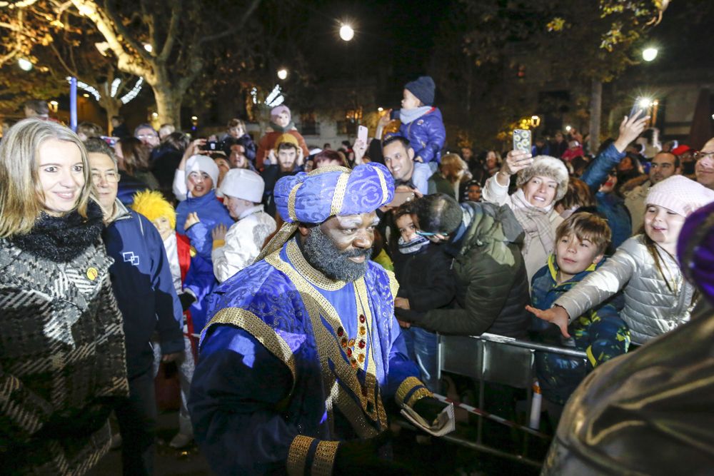 La cavalcada dels Reis Mags a Sant Cugat. FOTO: Yves Dimant