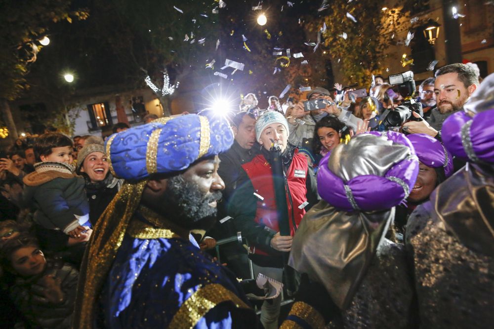 La cavalcada dels Reis Mags a Sant Cugat. FOTO: Yves Dimant