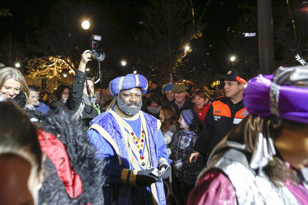 La cavalcada dels Reis Mags a Sant Cugat. FOTO: Yves Dimant