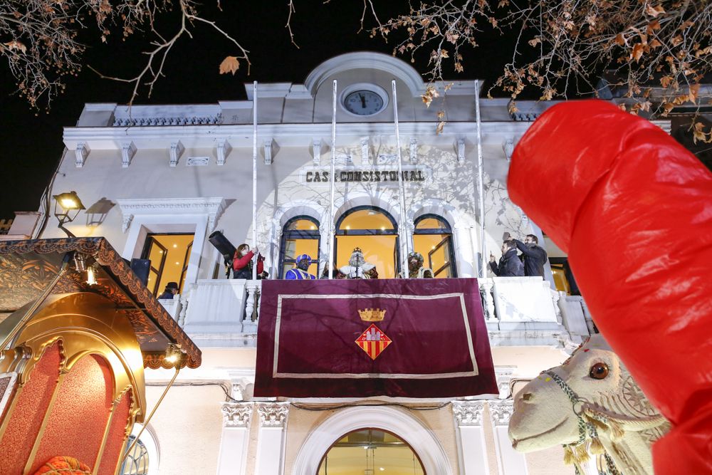La cavalcada dels Reis Mags a Sant Cugat. FOTO: Yves Dimant