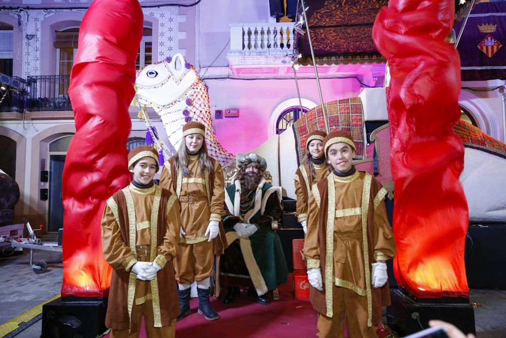 La cavalcada dels Reis Mags a Sant Cugat. FOTO: Yves Dimant