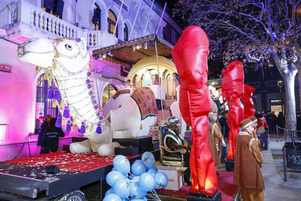 La cavalcada dels Reis Mags a Sant Cugat. FOTO: Yves Dimant