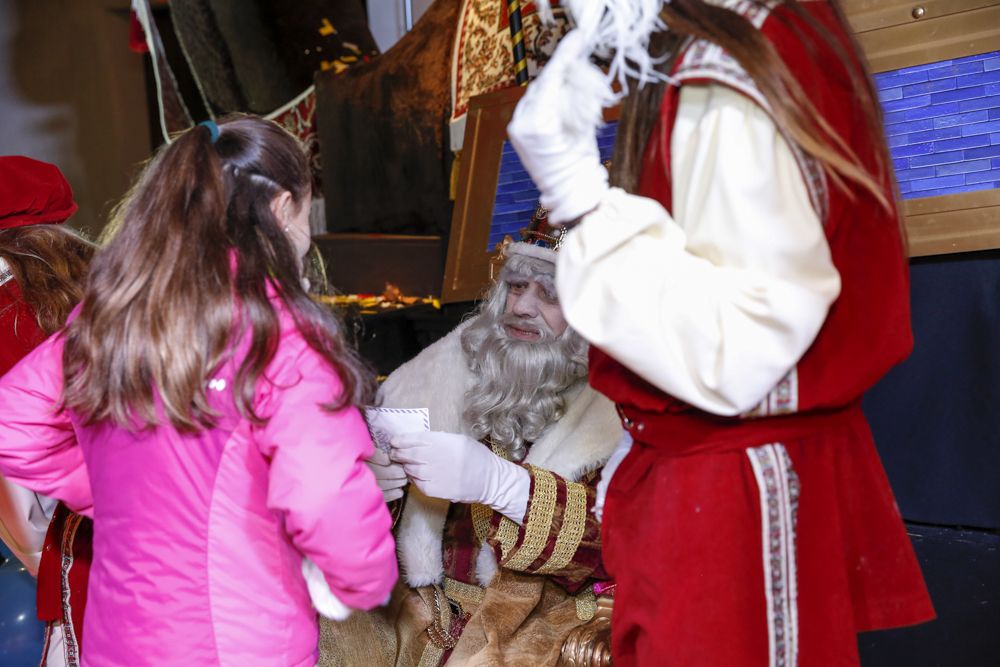 La cavalcada dels Reis Mags a Sant Cugat. FOTO: Yves Dimant