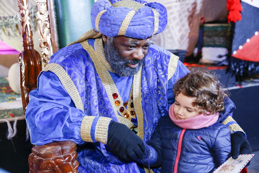 La cavalcada dels Reis Mags a Sant Cugat. FOTO: Yves Dimant