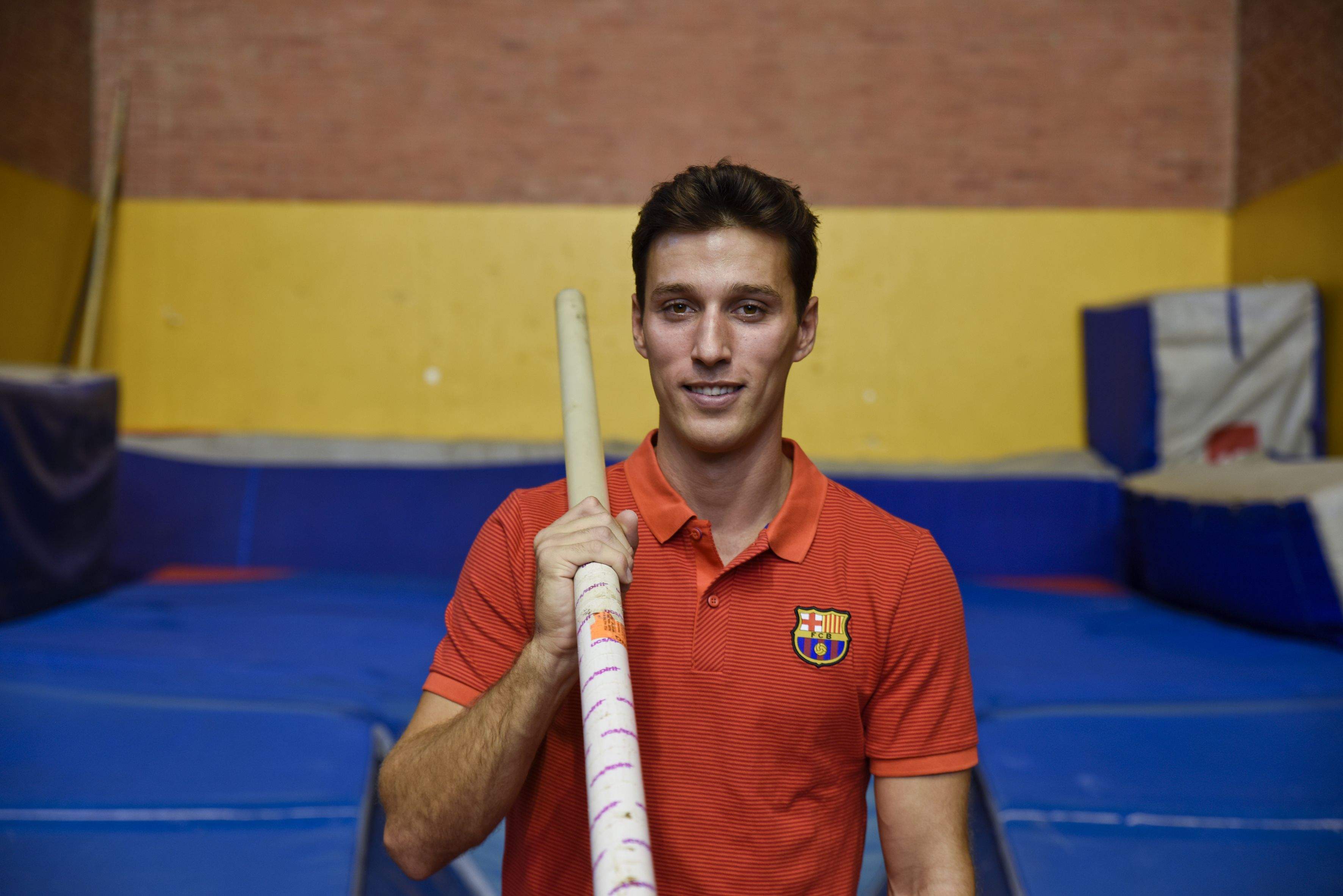 Didac Salas, al Centre d'Alt Rendiment (CAR) de Sant Cugat. FOTO: Bernat Millet