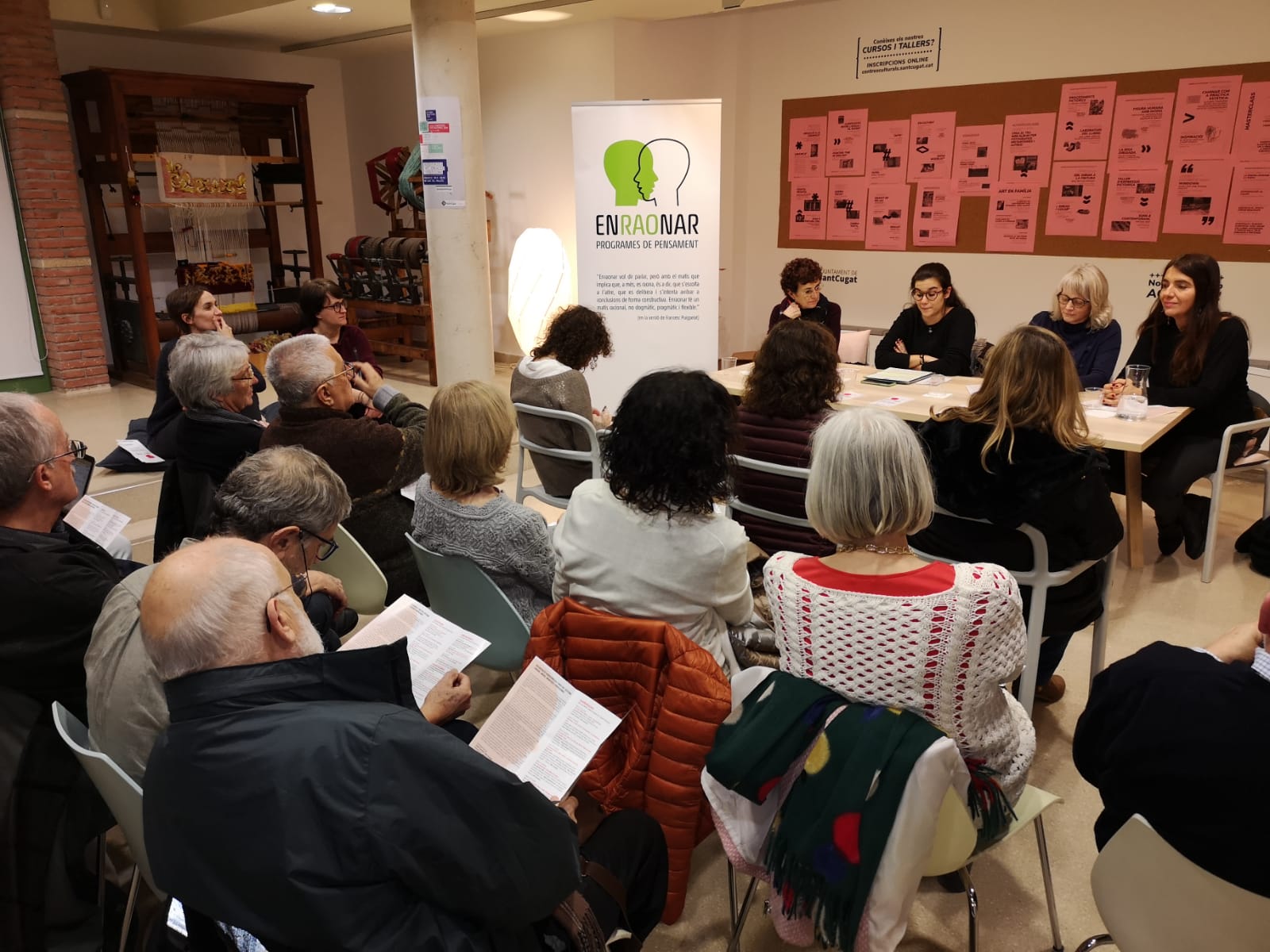 Presentació de la segona edició del cicle Enraonar. FOTO: Cedida