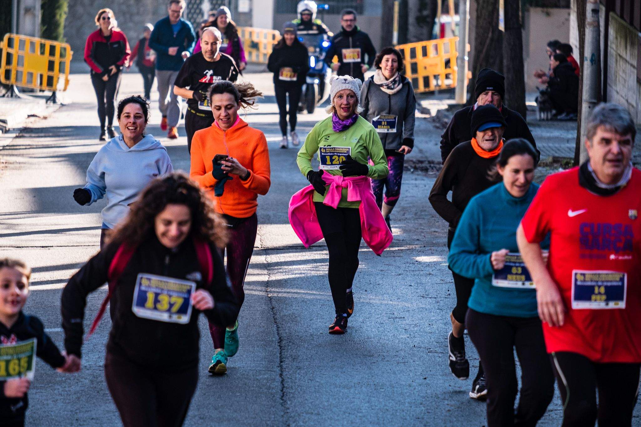 Celebració de la 4a Cursa Solidària de Valldoreix. FOTO: Ale Gómez