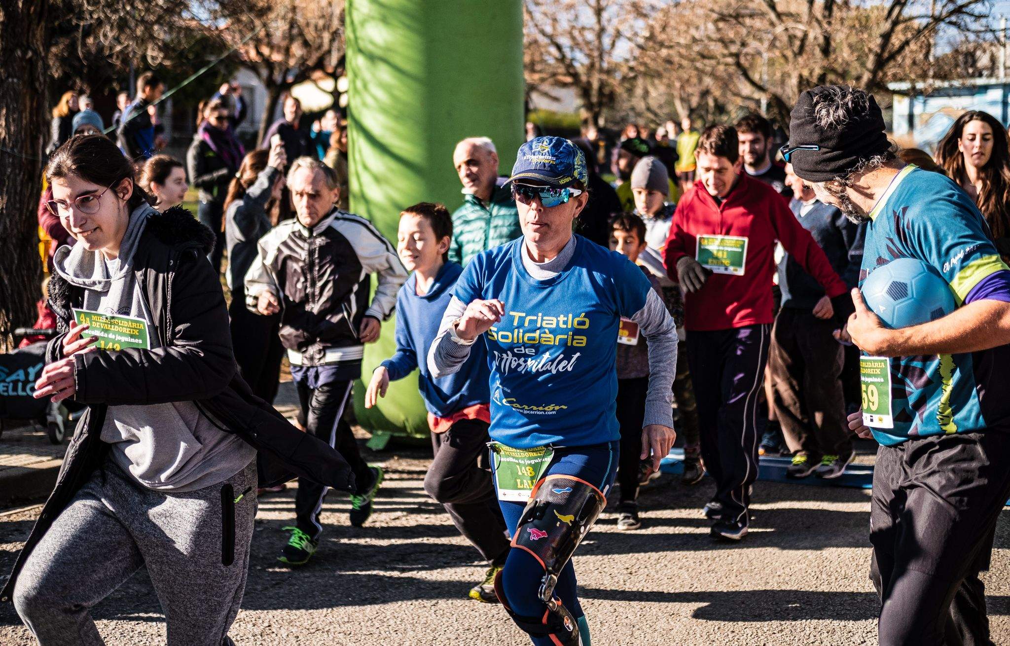 Celebració de la 4a Cursa Solidària de Valldoreix. FOTO: Ale Gómez