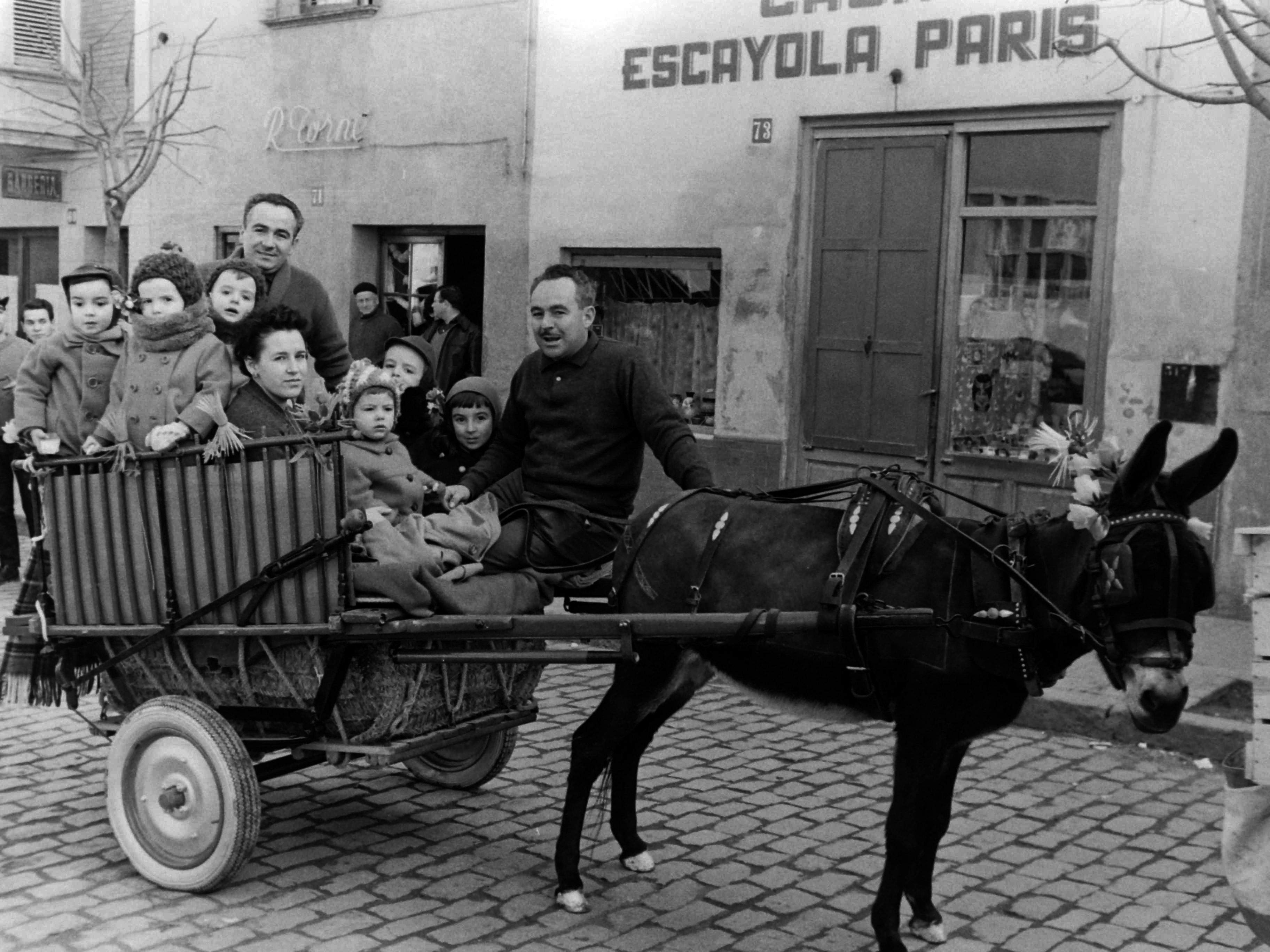 Rua dels Tres Tombs de l'any 1965. FOTO: Fons Cabanas