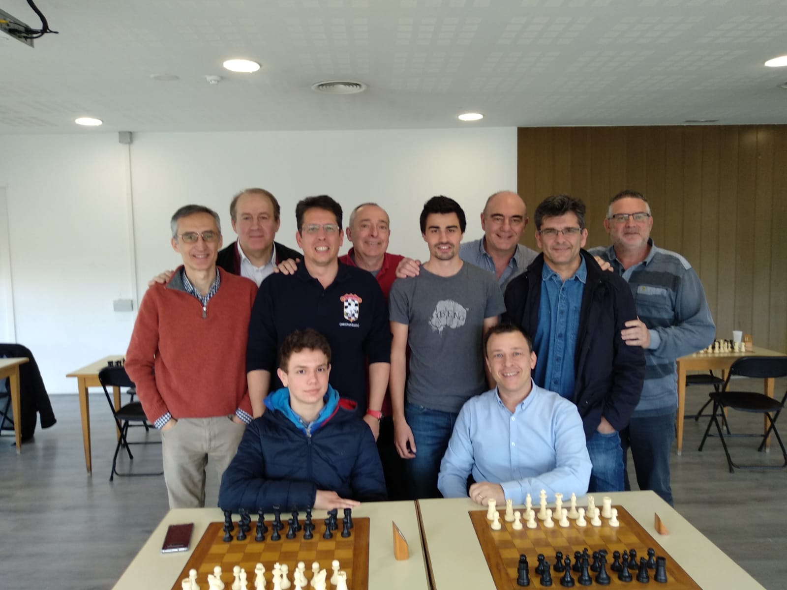 El Club Escacs Sant Cugat torna a la Divisió d'Honor amb la permanència com a objectiu. FOTO: Cedida