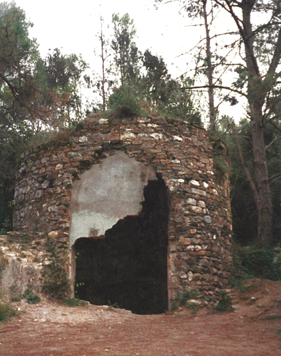 Vista del portal d’entrada de l’ermita de Sant Adjutori. FOTO: Carolina Cuevas