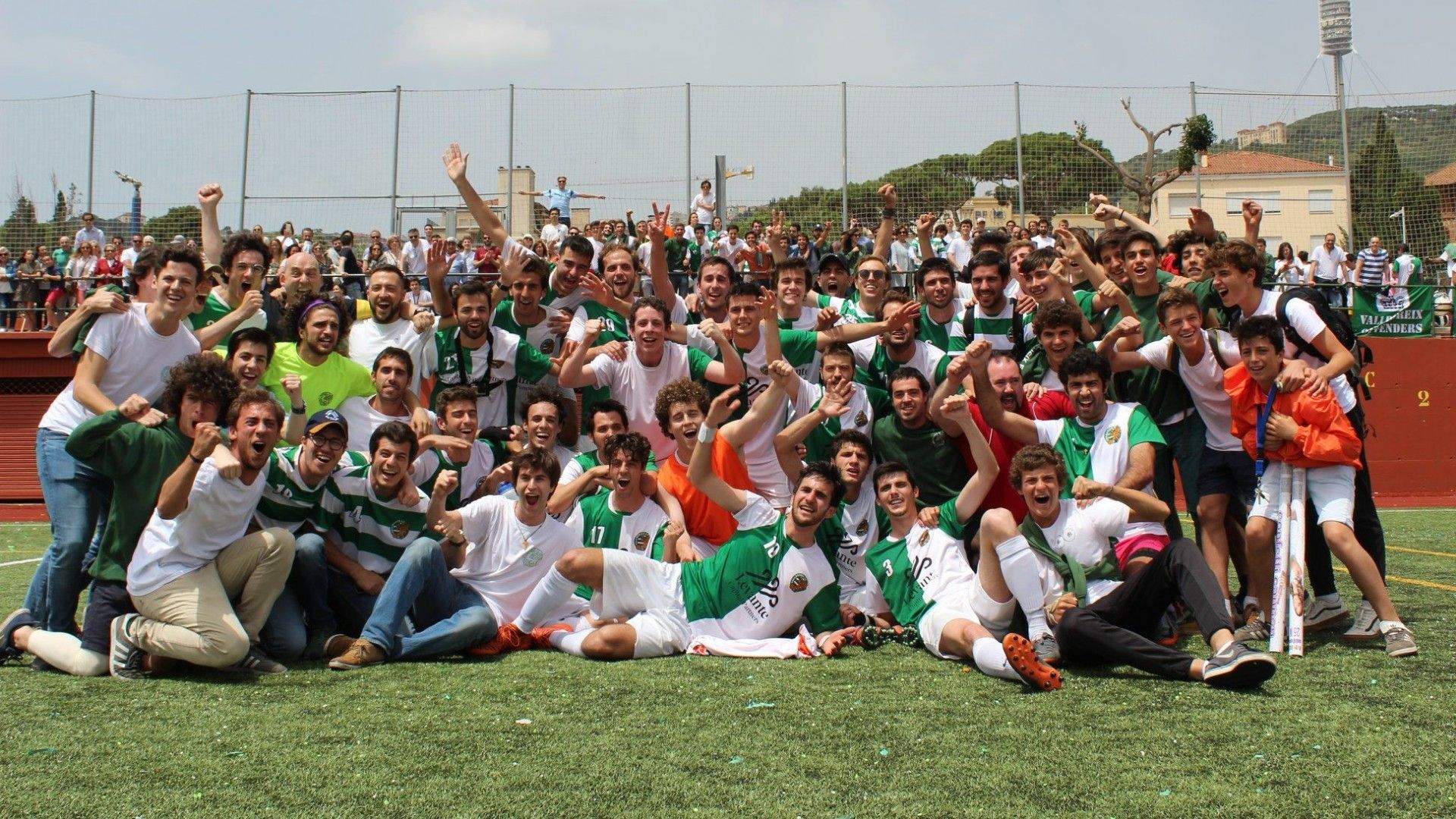 Equip de futbol creat per un grup d'amics FOTO: Cedida