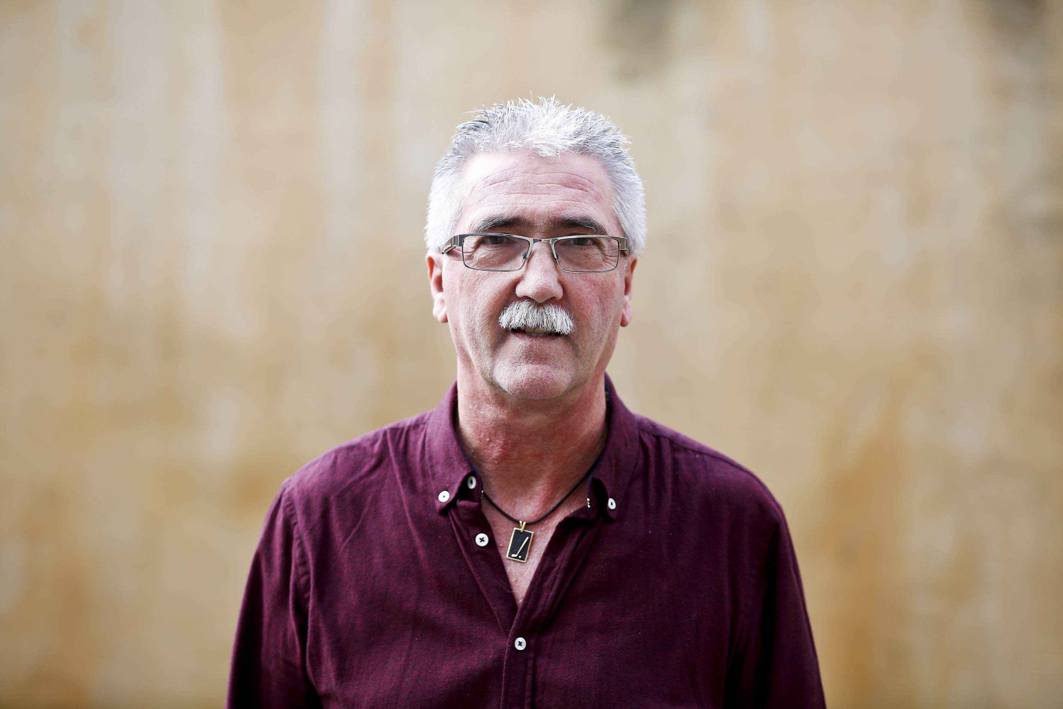José Javier Beteta, president de la Penya Madridista Sant Cugat. FOTO: Yves Dimant