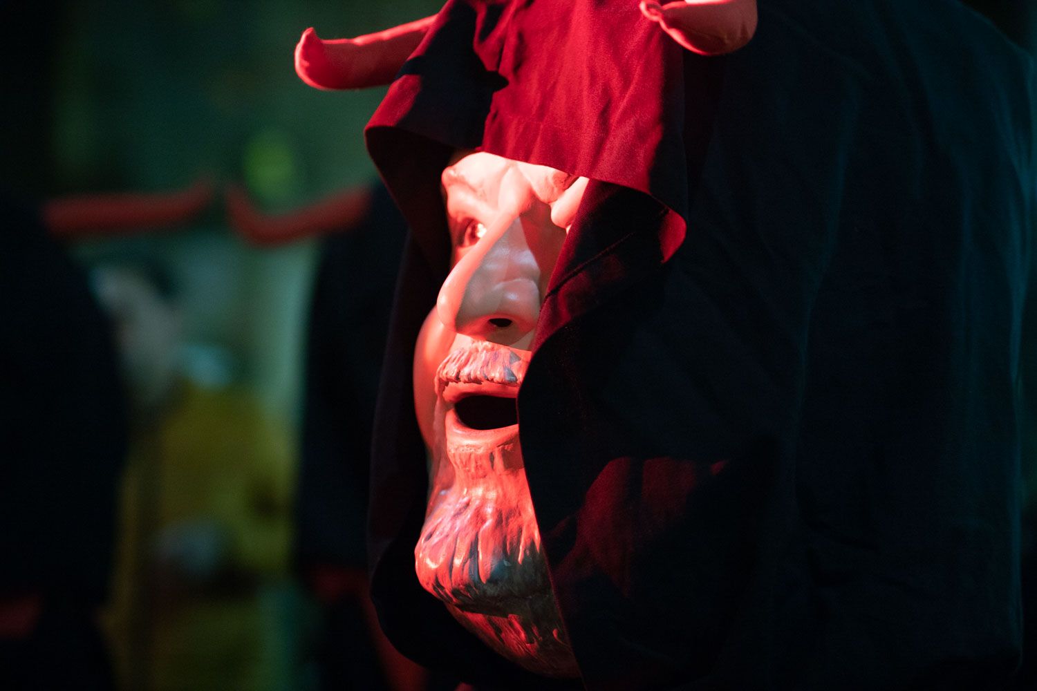 Els foguerons dels tres tombs. Foto: Adrián Gómez