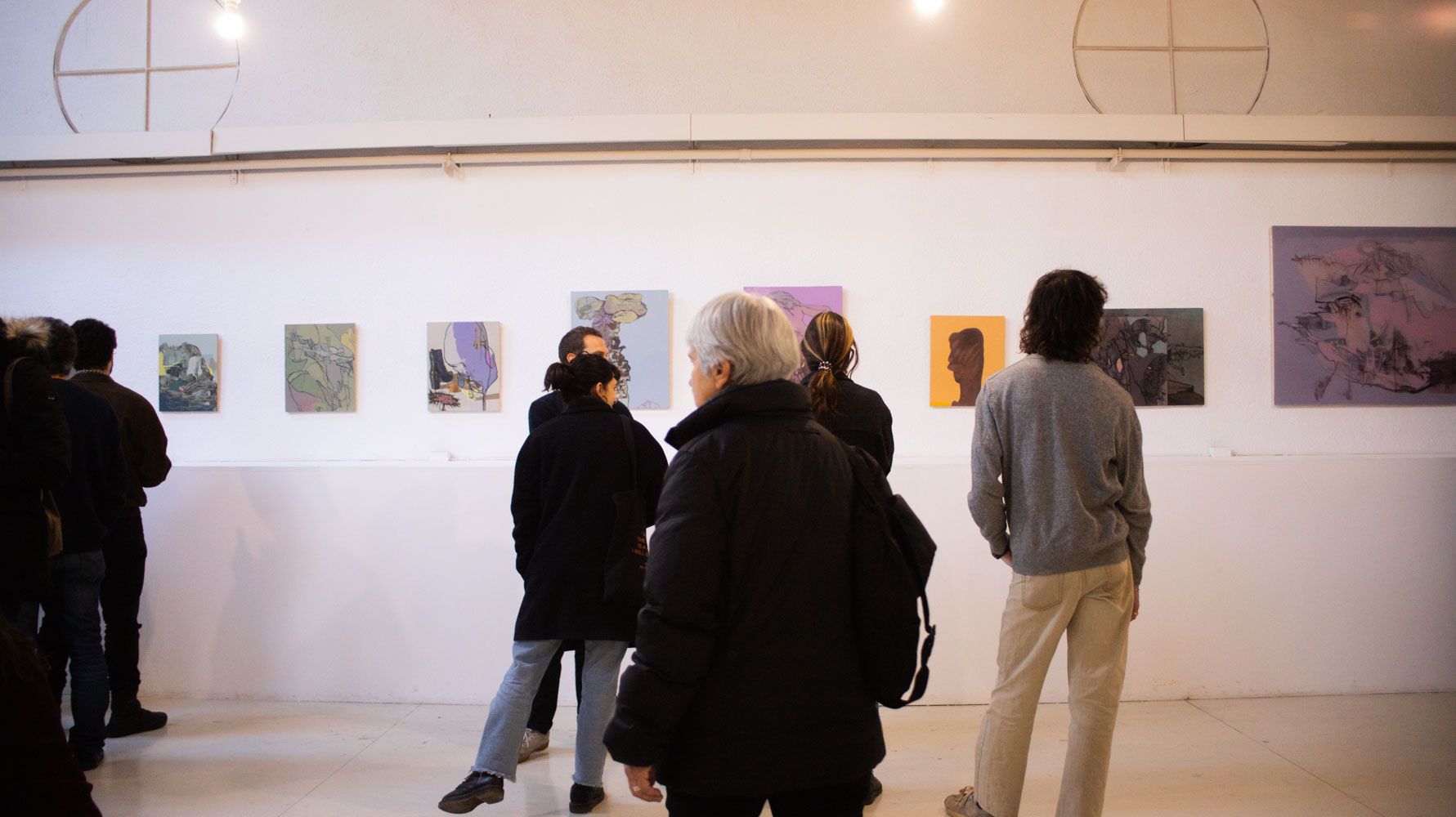 Inauguració d'exposició: 'Vísteme', de Víctor Roig i Aaron Vico al Mercantic. Foto: Adrián Gómez.