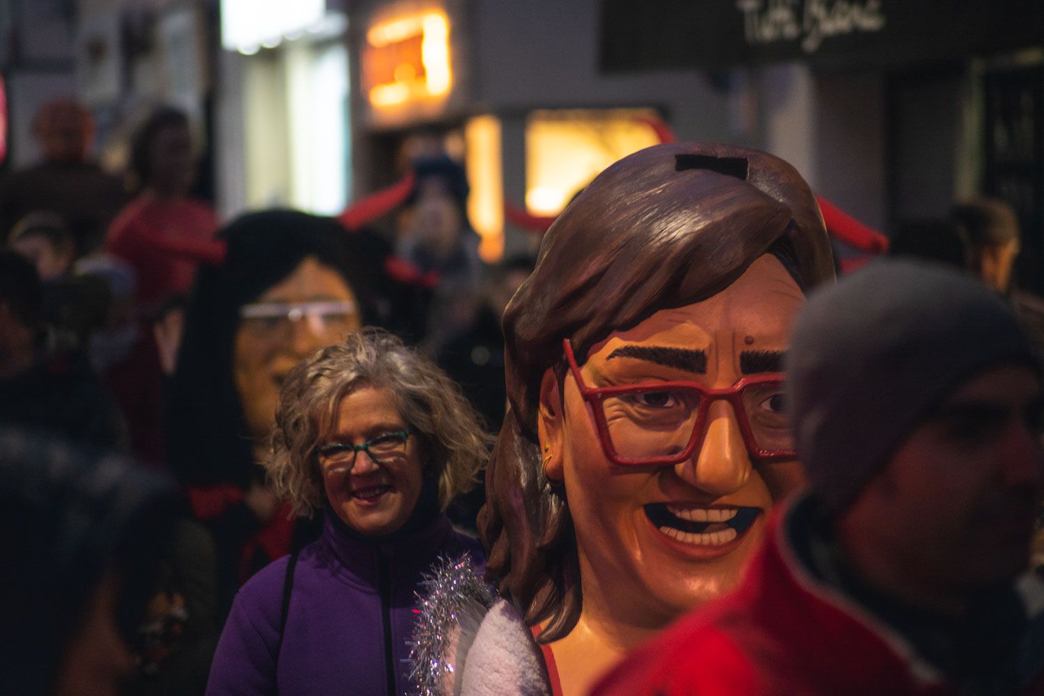 Els foguerons dels tres tombs. Foto: Adrián Gómez
