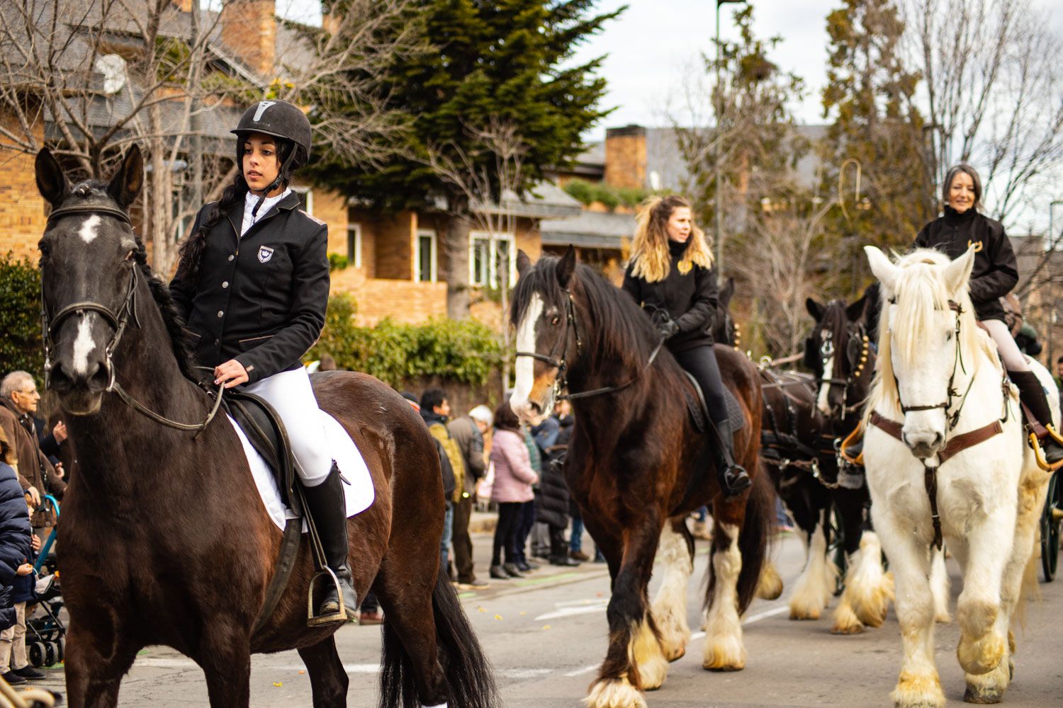 Els tres tombs 2020. Foto: Adrián Gómez