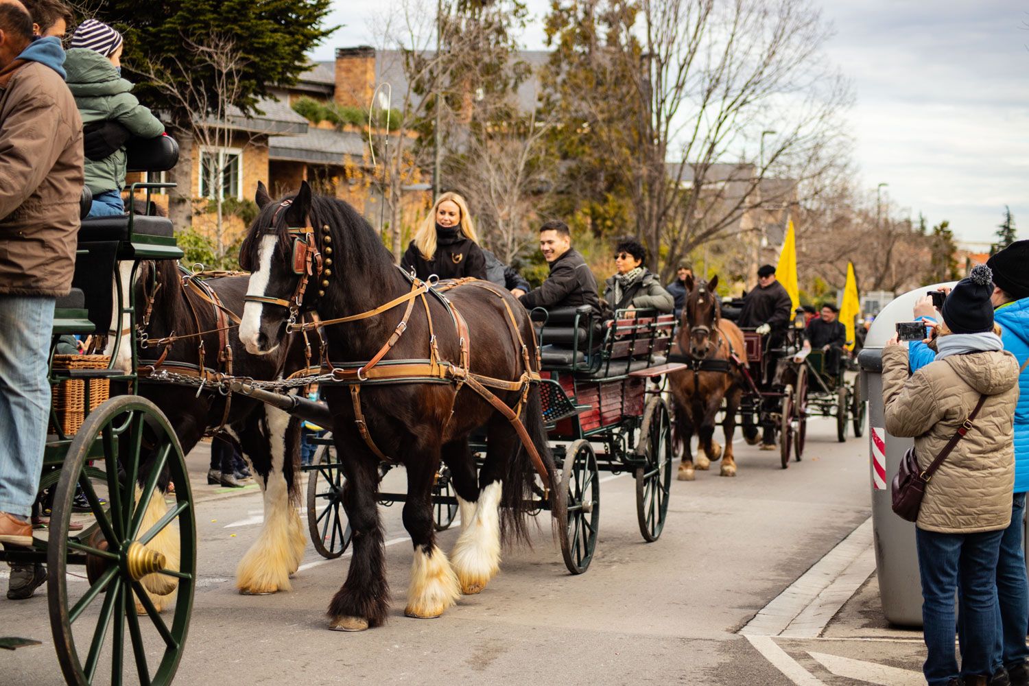 Els tres tombs 2020. Foto: Adrián Gómez