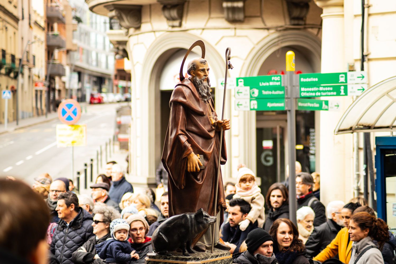 Els tres tombs 2020. Foto: Adrián Gómez