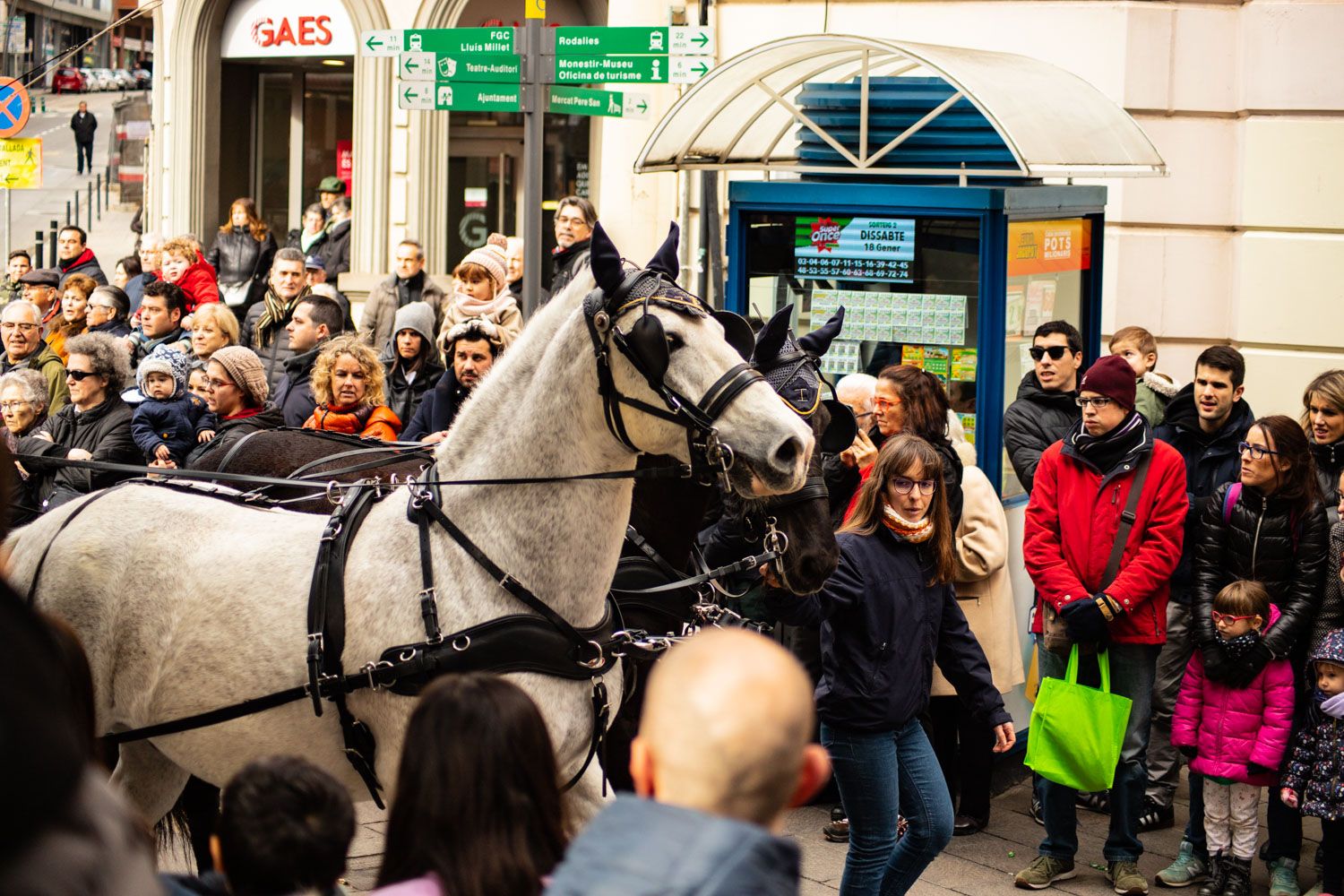 Els tres tombs 2020. Foto: Adrián Gómez