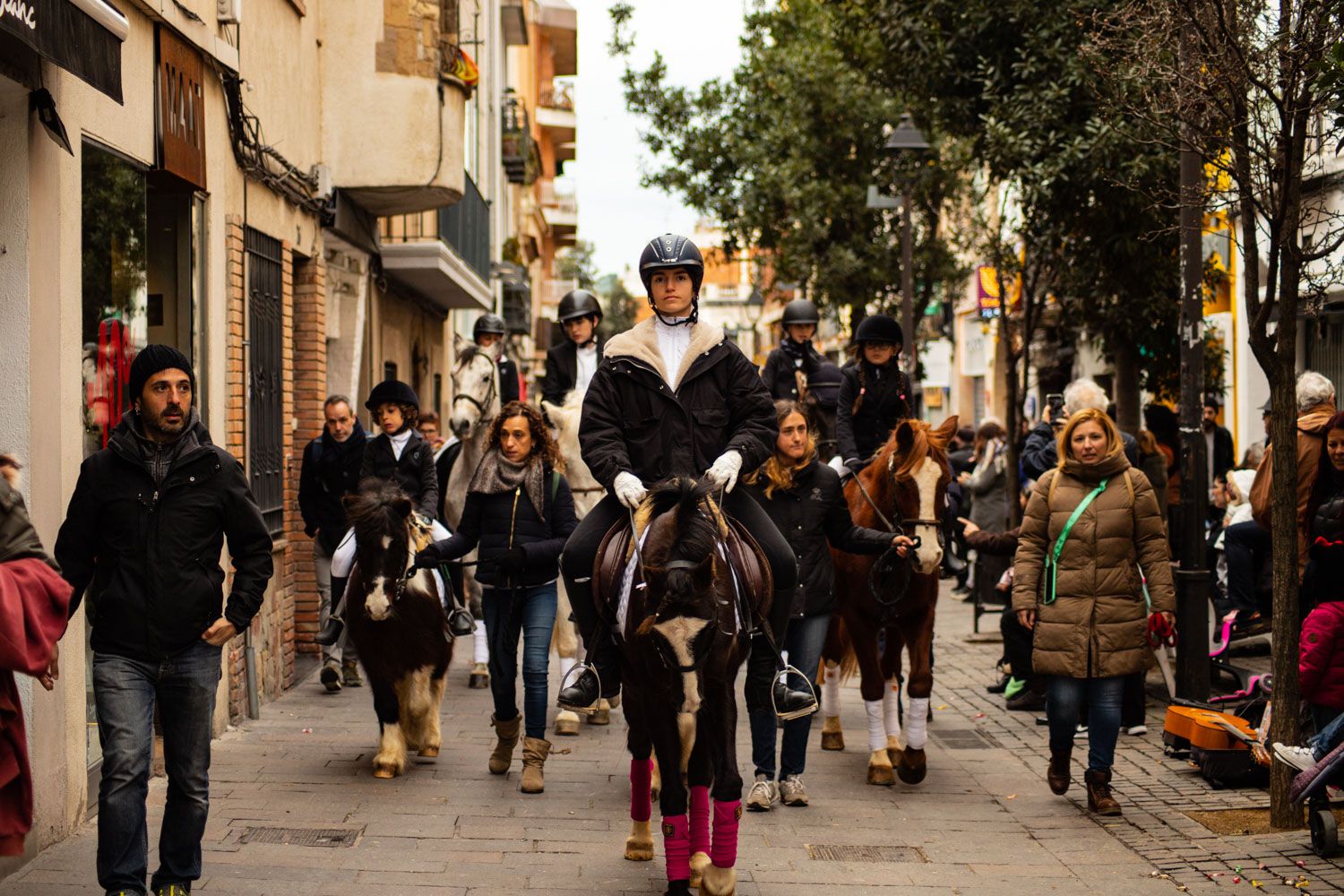 Els tres tombs 2020. Foto: Adrián Gómez